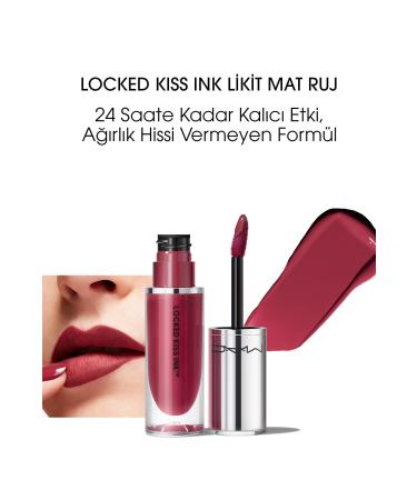 Mac Locked Kiss Ink 24hr Liquid Matte Lipstick Decadence 4 ml 230 Lipstick