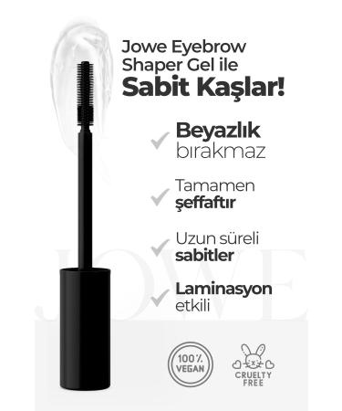 JOWE No Whitening Eyebrow Styling Gel - 8 ml - Buy Online on GoSupps.com