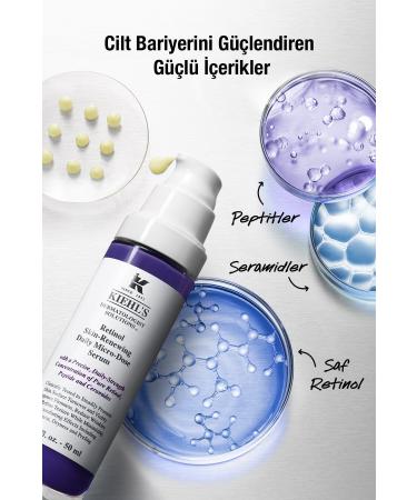 Kiehl's Daily Anti-Wrinkle Serum with Dermatologist Solutions Retinol 30ml - Buy Online on GoSupps.com