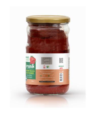 Ecology Market Ecology Tomato Pepper Paste 660 gr - Buy Online on GoSupps.com