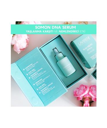 Laviren Salmon Dna Anti-Aging & Moisturizing Serum Vitamin E & Aloe Vera Extract 30 ml