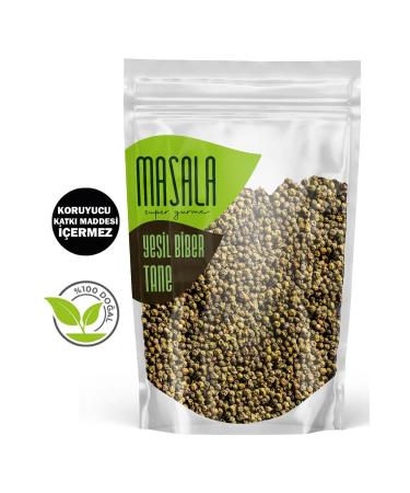 Super Gourmet Masala Green Black Pepper (Grain) 1 kg - Green Black Pepper