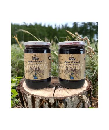 KADIRZADE Andiz Molasses Glass Jar 800 G 2 Pieces