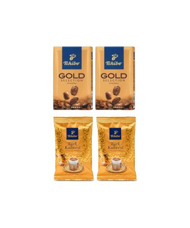 Tchibo Gold Filter Coffee 2 Pieces + Turkish Coffee 100 gr 2 Pieces