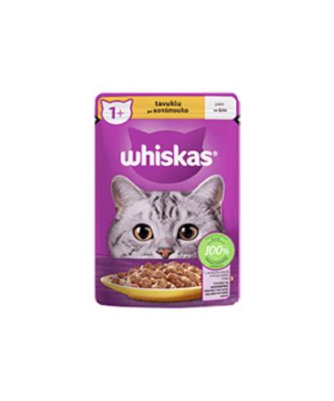 Whiskas WH SKAS 85 GR POUCH WITH CHICKEN 28 PIECES