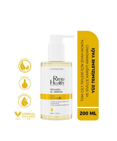 Rimu Health Products Anti-Blackhead and Anti-Acne Purifying Facial Cleansing Oil for All Skin Types 200 ml
