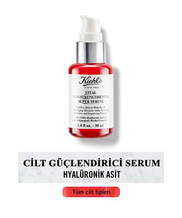Kiehl's Skin Strengthening and Protective Vital Hyaluronic Acid Super Serum 30ml
