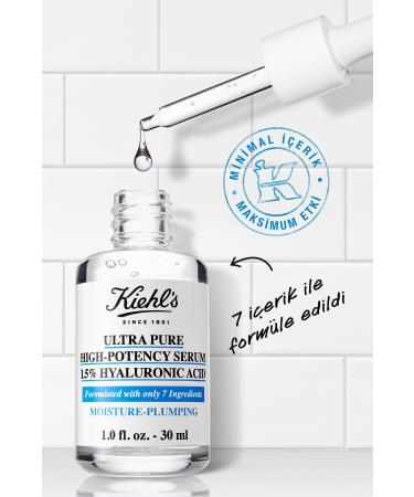 Kiehl's 1 Week Skin Plumping & Moisturizing Face Serum 30 ml - Buy Online on GoSupps.com