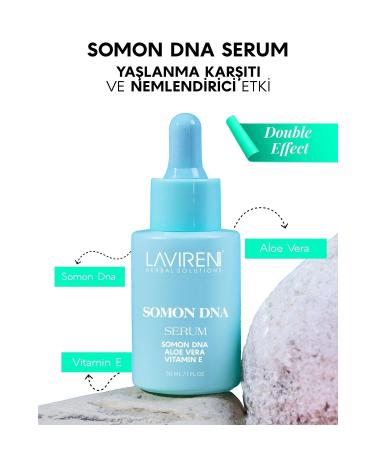 Laviren Salmon Dna Anti-Aging & Moisturizing Serum Vitamin E & Aloe Vera Extract 30 ml - Buy Online on GoSupps.com