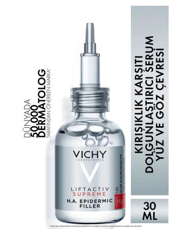 Vichy RENEWING ANTI-WRINKLE FACE EYE CONTOUR MOISTURIZING AND PLUMPING SERUM 30 ML KEYON422