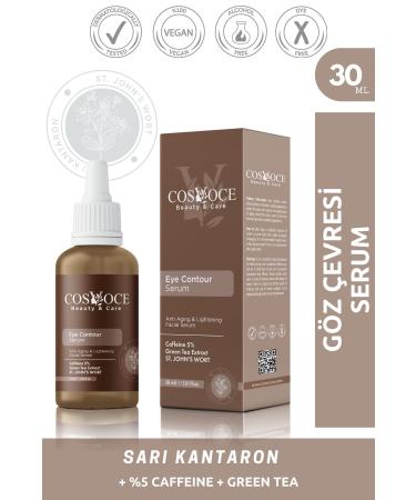 COSVOCE Eye Contour Supporting Skin Care Serum 30 ml (Caffeine 5%)