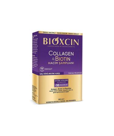 Bioxcin Collagen and Biotin Extra Volume and Plumping Shampoo with Collagen and Biotin 300 ml