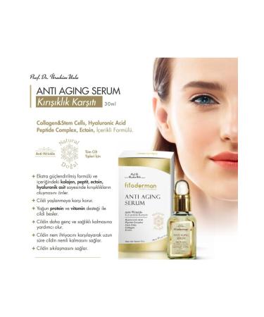 Fitoderman Anti-Aging Moisturizing Anti Aging Face Serum 30 ml - Buy Online on GoSupps.com