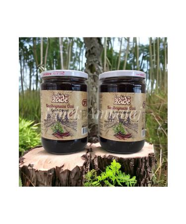 KADIRZADE Carob Molasses Glass Jar 800 G 2 Pieces