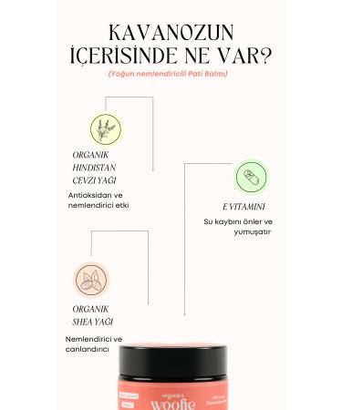 Woofie Organics Dog & Cat Paw Balm - Coconut Oil & Vitamin E 30 ml - Buy Online on GoSupps.com