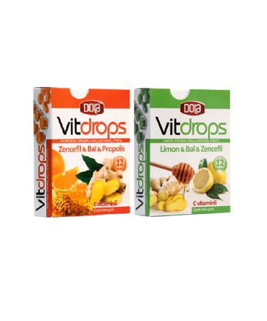 Dola 6-Piece Atom Tea and Pastille Set Winter Tea-mint Lemon-linden-propolis Tea-vitdrops Throat Pastille - Buy Online on GoSupps.com