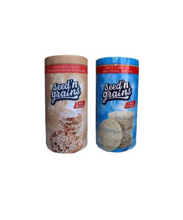 Seed'n Grains Sugar-Free 2-Piece Snack Set Rice and Buckwheat Crisps 2 Pieces