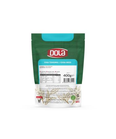 Dola Gluten Free Chia Seeds 400 Gr. - Buy Online on GoSupps.com
