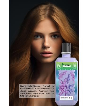 FRANO Anti-Dandruff Patchouli and Rosemary Oil Extract Paraben-Free Herbal Care Shampoo 400 ml Anti Dandruff - Buy Online on GoSupps.com