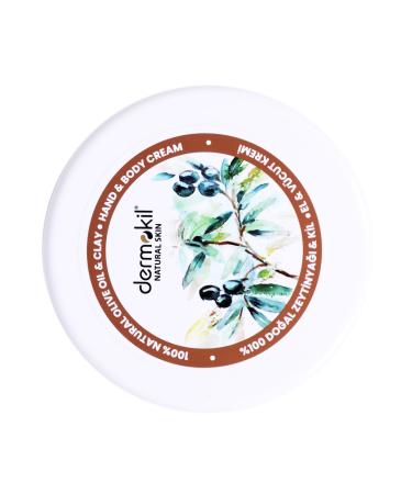 Dermokil Natural Olive Oil Body and Hand Cream 300 ml - Buy Online on GoSupps.com