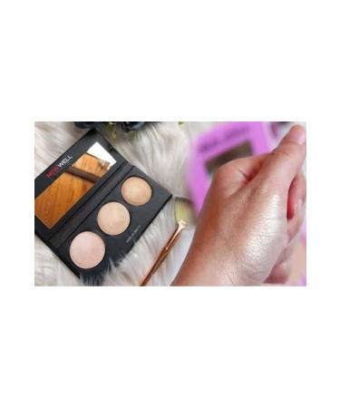 Derma New Well Derrma Cover Highlighter Palette Illuminating 3 - Buy Online on GoSupps.com