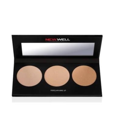 Derma New Well Derrma Cover Highlighter Palette Illuminating 3 - Buy Online on GoSupps.com