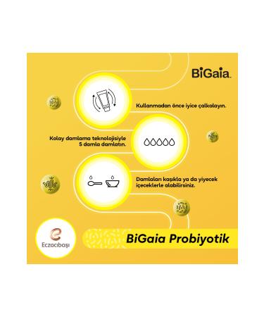 Bigaia Probiotic Drops 5 ml - Buy Online on GoSupps.com