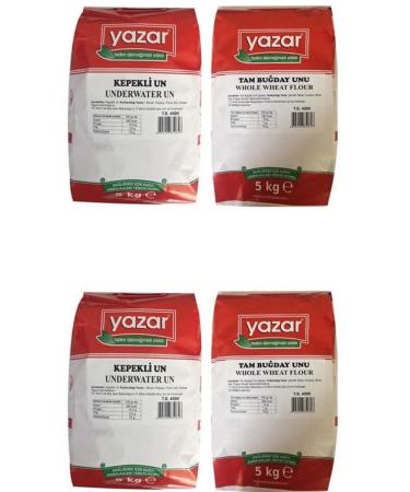 WRITER Stone Milled Whole Wheat 10 Kg Whole Wheat Flour 10kg 4 X 5 Kg