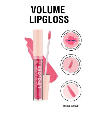Lollis Volume Lipgloss 04 Rose Bouquet / Lip Gloss 04 Rose Bouquet
