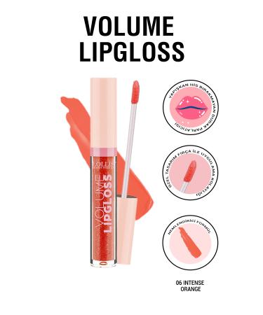 Lollis Volume Lipgloss 06 Intense Orange / Lip Gloss 06 Intense Orange