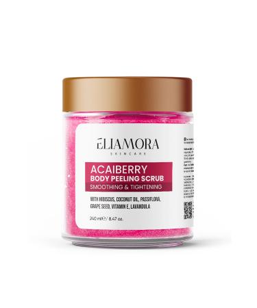 eliamora Body Scrub Nourishing Purifying Moisturizing Body Peeling