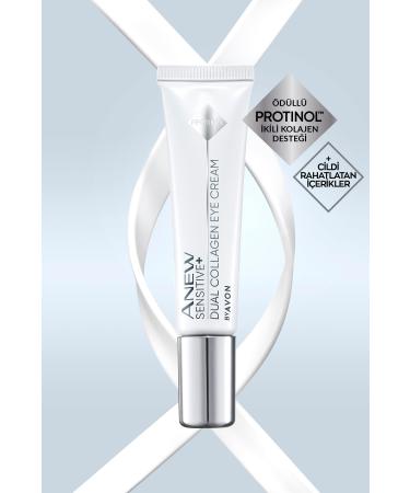 Avon Anew Sensitive Sensitive Skin Dual Collagen Eye Cream 15 Ml. - Buy Online on GoSupps.com