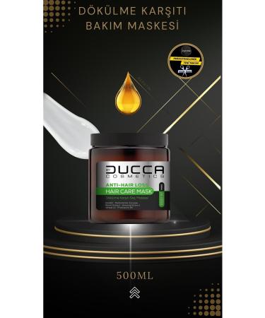 BY DUCCA Ducca Anti-Hair Loss Professional Hair Care Mask 500 ml (ANTI-HAIR LOSS MASK) - Buy Online on GoSupps.com