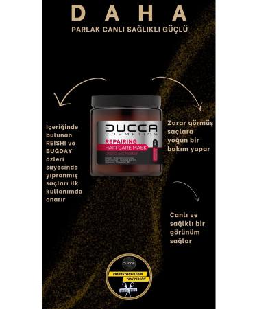 BY DUCCA Ducca Repairing Professional Hair Care Mask 500 ml (REPAIRING MASK) - Buy Online on GoSupps.com