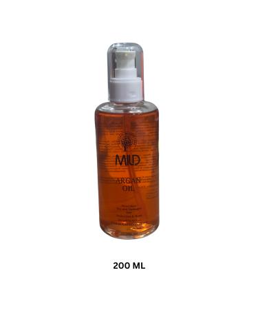 Mild ARGAN OIL 200 ML CYLINDER BOTTLE