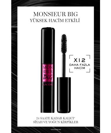 Lancome Monsieur Big High Volume Effect Black Mascara 01 Big Is The New Black 3614271682369