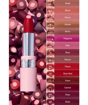 Avon Hydramatic Matte Lipstick Siren Red - Buy Online on GoSupps.com