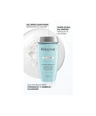 Kerastase Specifique Bain Dermocalm Riche Anti-Sensitivity Purifying Shampoo for Dry Scalps 250 ml - Buy Online on GoSupps.com