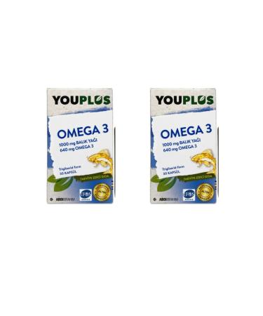 Youplus Omega-3 30 Capsules 2 Pieces