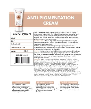 Gutto Skin Blemish Cream - Alfa Arbutin - Buy Online on GoSupps.com