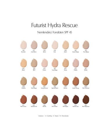 Estee Lauder Futurist Hydra Rescue SPF 45 Moisturizing Foundation 35ml - Color: 1N2 Ecru - Buy Online on GoSupps.com