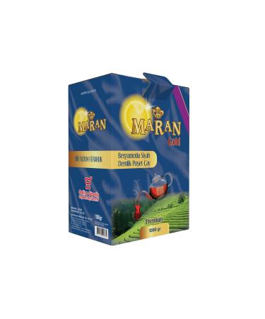 MARAN Bergamot Black Teapot Tea Bag 1 Kg 20 gr