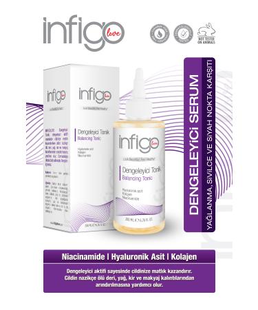 infigolove Anti-Oily Acne and Blackhead Sebum Balancing Tonic 200 ml