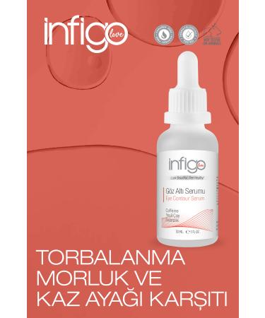 infigolove Anti-Puffiness and Dark Circle Brightening Caffeine Under Eye Serum 30 ml - Buy Online on GoSupps.com