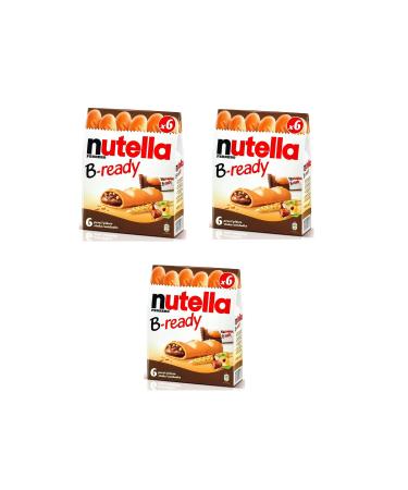 Nutella B-Ready 132 Gr. (3 Packs)