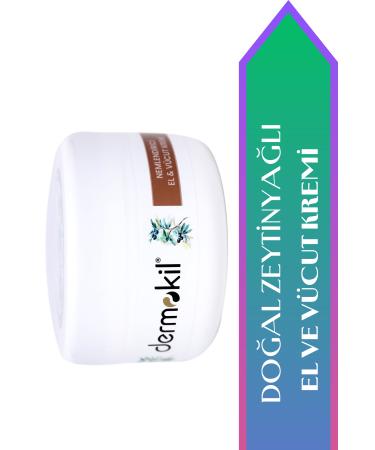 Dermokil Natural Olive Oil Body and Hand Cream 300 ml