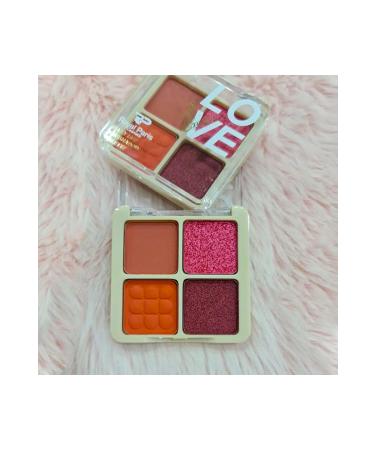 Royal Paris Love Shimmer and Matte 4 Color Love Eyeshadow Palette - Eye Shadow Palette - Buy Online on GoSupps.com