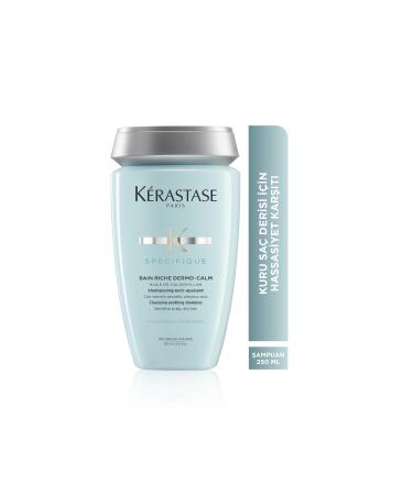 Kerastase Specifique Bain Dermocalm Riche Anti-Sensitivity Purifying Shampoo for Dry Scalps 250 ml