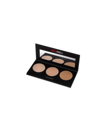 Derma New Well Derrma Cover Highlighter Palette Illuminating 3