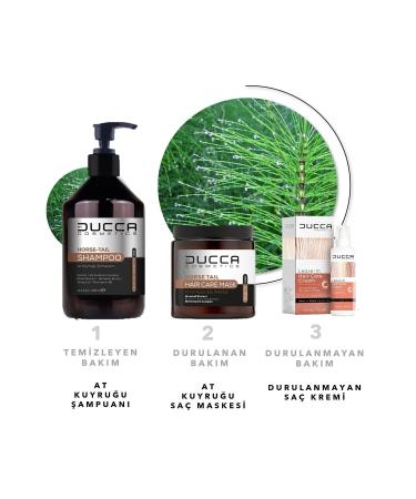 BY DUCCA Ducca Horse Tail Professional Hair Care Shampoo 500 ml (SALT-FREE KERATIN CONTENT) - Buy Online on GoSupps.com